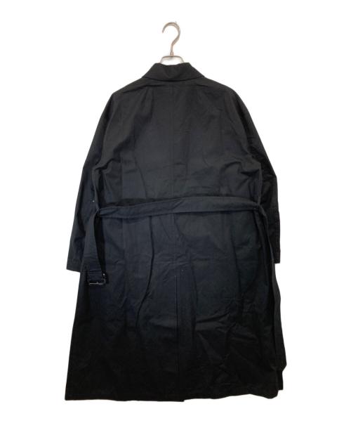 MUJI LABO（ムジラボ）MUJI LABO (ムジラボ) 高密度コットン シングルブレストコート ブラック サイズ:Sの古着・服飾アイテム