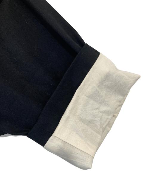 MUJI LABO（ムジラボ）MUJI LABO (ムジラボ) 高密度コットン シングルブレストコート ブラック サイズ:Sの古着・服飾アイテム