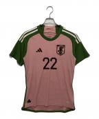 adidasアディダス）の古着「NIGOコラボ ゲームシャツ サッカーユニフォーム HS5759」｜ピンク
