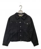 Ballsy.Brothersボールジーブラザーズ）の古着「Western short denim jacket（ウエスタン ショートデニムジャケット）　BS1044」｜ブラック