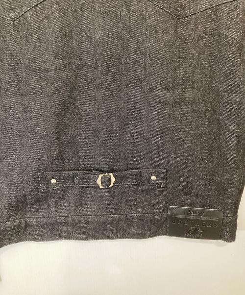 Ballsy.Brothers（ボールジーブラザーズ）Ballsy.Brothers (ボールジーブラザーズ) Western short denim jacket（ウエスタン ショートデニムジャケット）　BS1044 ブラック サイズ:Lの古着・服飾アイテム