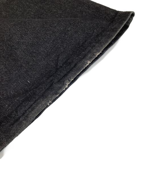 Ballsy.Brothers（ボールジーブラザーズ）Ballsy.Brothers (ボールジーブラザーズ) Wide baggy painter denim pants（ワイドバギー ペインターデニムパンツ）　BS1045 ブラック サイズ:Lの古着・服飾アイテム