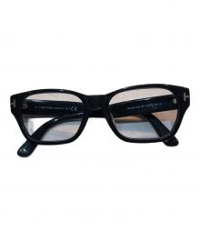 TOM FORD（トムフォード）の古着「伊達眼鏡 アイウェア TF5781-D-B ウェリントン 日本企画モデル 伊達メガネ アジアンフィット 」｜ブラック