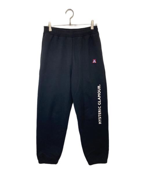 Hysteric Glamour（ヒステリックグラマー）Hysteric Glamour (ヒステリックグラマー) HYS LOGO スウェットパンツ　ヒスロゴ　02253CP06 ブラック サイズ:Sの古着・服飾アイテム