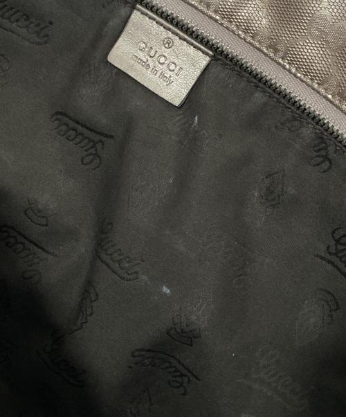 GUCCI（グッチ）GUCCI (グッチ) GGインプリメ トートバッグ　211137 ブラウンの古着・服飾アイテム