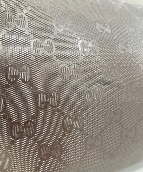 GUCCI（グッチ）GUCCI (グッチ) GGインプリメ トートバッグ　211137 ブラウンの古着・服飾アイテム