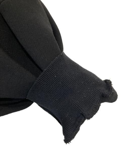 ENFOLD（エンフォルド）ENFOLD (エンフォルド) SOLID SLEEVE PULLOVER（ソリッドスリーブプルオーバー）300HS230-0160 ブラック サイズ:38の古着・服飾アイテム