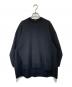 ENFOLD（エンフォルド）の古着「SOLID SLEEVE PULLOVER（ソリッドスリーブプルオーバー）300HS230-0160」｜ブラック