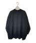 ENFOLD (エンフォルド) SOLID SLEEVE PULLOVER（ソリッドスリーブプルオーバー）300HS230-0160 ブラック サイズ:38：14000円