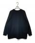 ENFOLD (エンフォルド) SQUARE BOX PULLOVER（スクエア ボックス プルオーバー）　300IS280-0801 ブラック サイズ:38：14000円