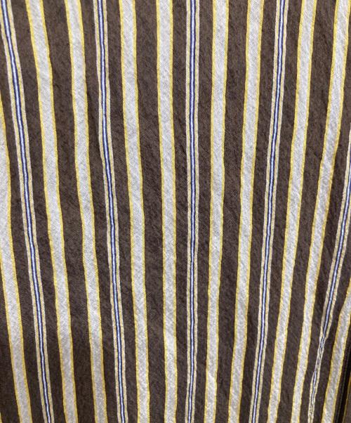 ticca（ティッカ）ticca (ティッカ) ノースリーブワンピース　TBCS-042 ブラウン×イエロー サイズ:FREEの古着・服飾アイテム