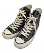 CONVERSE ADDICTコンバース アディクト）の古着「CHUCK TAYLOR ENAMEL HI　チャックテイラーエナメルハイ」｜ブラック