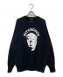 UNDERCOVER（アンダーカバー）の古着「HITCHCOCK CREWNECK SWEATSHIRT　ヒッチコッククルーネックスウェットシャツ　UC2B4811-3」｜ブラック