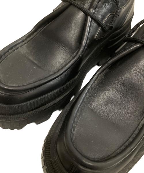 MONCLER（モンクレール）MONCLER (モンクレール) MON WALLABEE / モン・ワラビー　G209A4D70100019A ブラック サイズ:42の古着・服飾アイテム
