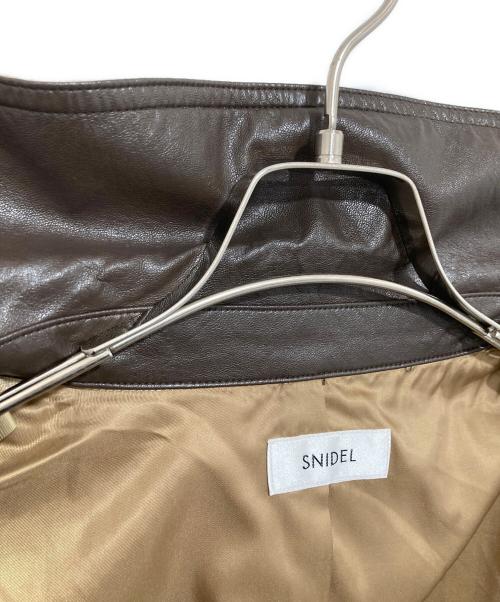 Snidel（スナイデル）Snidel (スナイデル) バリエミドルブルゾン　切替ジャケット　SWFJ251119 ベージュの古着・服飾アイテム