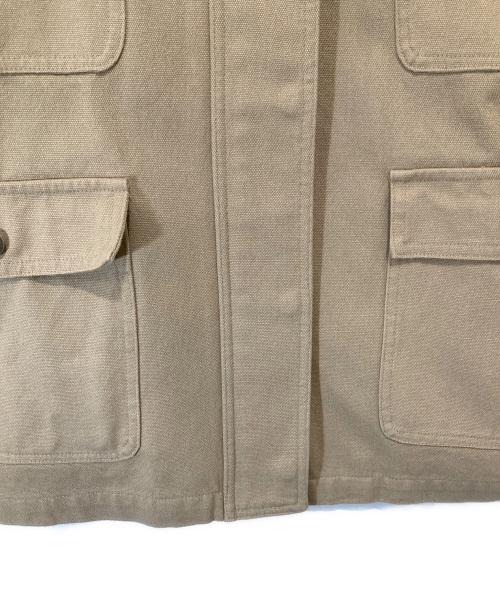 Snidel（スナイデル）Snidel (スナイデル) バリエミドルブルゾン　切替ジャケット　SWFJ251119 ベージュの古着・服飾アイテム