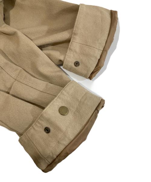 Snidel（スナイデル）Snidel (スナイデル) バリエミドルブルゾン　切替ジャケット　SWFJ251119 ベージュの古着・服飾アイテム