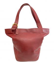 COACH（コーチ）の古着「OLD COACH　レザートートバッグ　4082」｜レッド