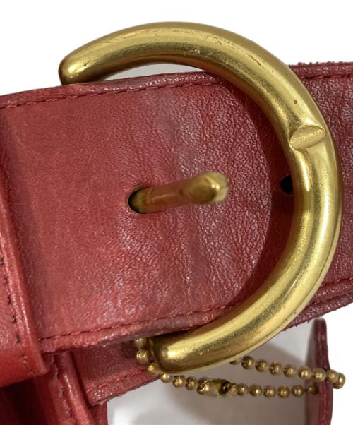 COACH（コーチ）COACH (コーチ) OLD COACH　レザートートバッグ　4082 レッドの古着・服飾アイテム