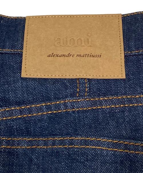 AMI Alexandre Mattiussi（アミアレクサンドルマテュッシ）AMI Alexandre Mattiussi (アミアレクサンドルマテュッシ) デニムパンツ インディゴ サイズ:27の古着・服飾アイテム