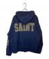 SAINT MICHAEL (セントマイケル) HOODIE SAINT　プリントパ―カー　SM-HR1-0000-055 ネイビー サイズ:XL：35000円