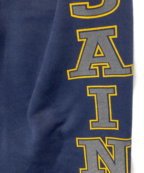 SAINT MICHAEL（セントマイケル）SAINT MICHAEL (セントマイケル) SAINT SWEAT PANTS　プリントスウェットパンツ　SM-HR1-0000-062 ネイビー サイズ:Lの古着・服飾アイテム
