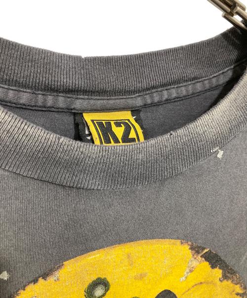 SAINT MICHAEL（セントマイケル）SAINT MICHAEL (セントマイケル) SMILE KLF SS TEE　プリントＴシャツ　SM-HR1-0000-C01 ブラック サイズ:XLの古着・服飾アイテム