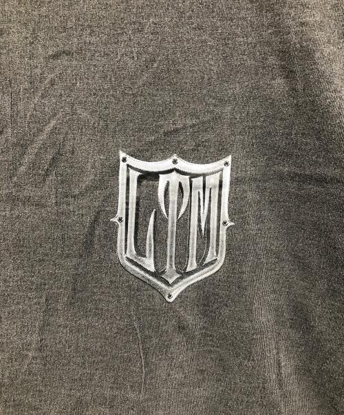 LASTMAN（ラストマン）LASTMAN (ラストマン) ロゴプリントTシャツ　LOGO PRINT TEE　252LM-CT06 グレー サイズ:Lの古着・服飾アイテム