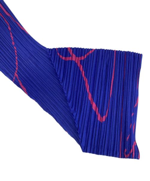 PLEATS PLEASE（プリーツプリーズ）PLEATS PLEASE (プリーツプリーズ) PAUSE チュニック　PP53JT696 ブルー サイズ:5の古着・服飾アイテム