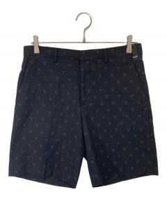 中古・古着通販】FENDI (フェンディ) ズッカ柄ハーフパンツ ブラック