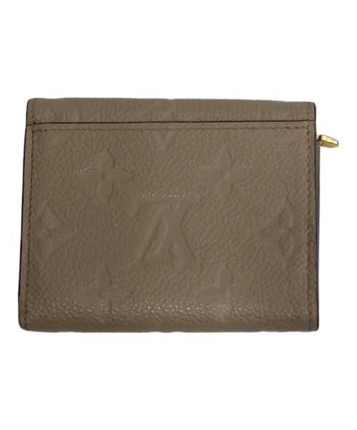 LOUIS VUITTON（ルイ ヴィトン）LOUIS VUITTON (ルイ ヴィトン) ポルトフォイユ・ゾエ モノグラム・アンプラント 3つ折り財布　M69800 ブラウンの古着・服飾アイテム