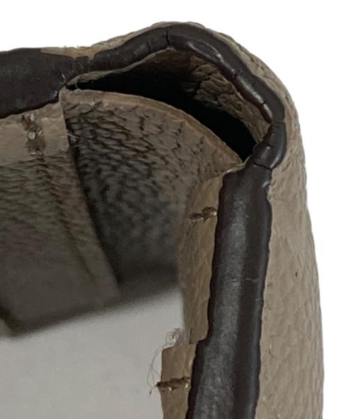 LOUIS VUITTON（ルイ ヴィトン）LOUIS VUITTON (ルイ ヴィトン) ポルトフォイユ・ゾエ モノグラム・アンプラント 3つ折り財布　M69800 ブラウンの古着・服飾アイテム