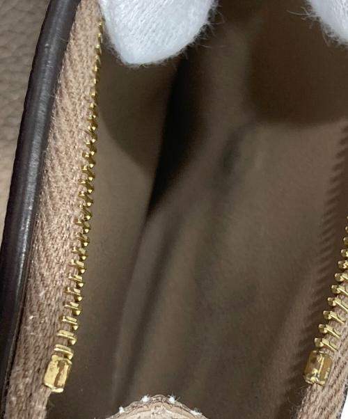 LOUIS VUITTON（ルイ ヴィトン）LOUIS VUITTON (ルイ ヴィトン) ポルトフォイユ・ゾエ モノグラム・アンプラント 3つ折り財布　M69800 ブラウンの古着・服飾アイテム