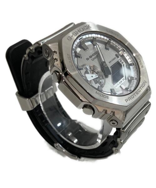 CASIO（カシオ）CASIO (カシオ) デジアナウォッチ　G-SHOCK 20気圧防水 2100 Series　GM-2100YM シルバーの古着・服飾アイテム