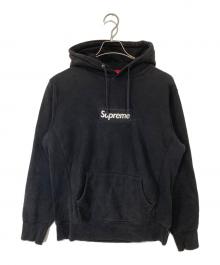 SUPREME（シュプリーム）の古着「ボックスロゴフーデッドパーカー」｜ブラック