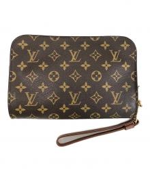 LOUIS VUITTON（ルイ ヴィトン）の古着「モノグラム　ポシェット　セカンドバッグ　M51790」｜ブラウン