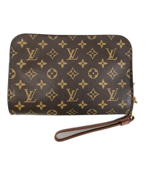 LOUIS VUITTON（ルイ ヴィトン）LOUIS VUITTON (ルイ ヴィトン) モノグラム　ポシェット　セカンドバッグ　M51790 ブラウンの古着・服飾アイテム