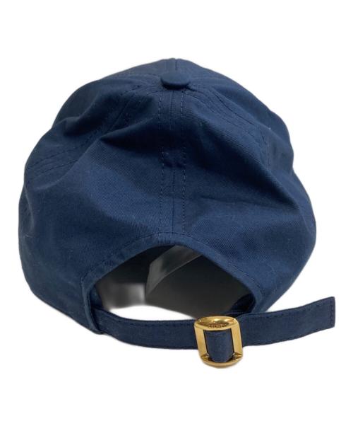 CELINE（セリーヌ）CELINE (セリーヌ) イニシャル ベースボールキャップ　2AUA2969P.07MJ ネイビーの古着・服飾アイテム