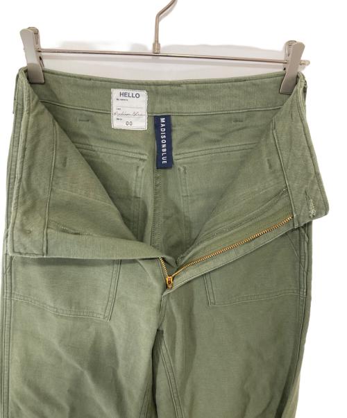 MADISON BLUE（マディソンブルー）MADISON BLUE (マディソンブルー) バイカーパンツ BIKER PANTS  オリーブ サイズ:00の古着・服飾アイテム