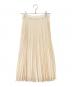 SEVEN TEN by MIHO KAWAHITO (セブン テン バイ ミホ カワヒト) プリーツスカート　5A305 アイボリー サイズ:M：15000円
