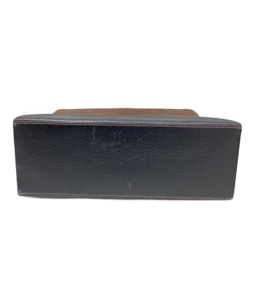 LOEWE（ロエベ）LOEWE (ロエベ) ベラスケス ハンドバッグ ブラック×ブラウンの古着・服飾アイテム