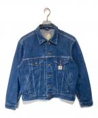 CarHarttカーハート）の古着「デニムジャケット　DENIM JACKET　EJU108」｜インディゴ
