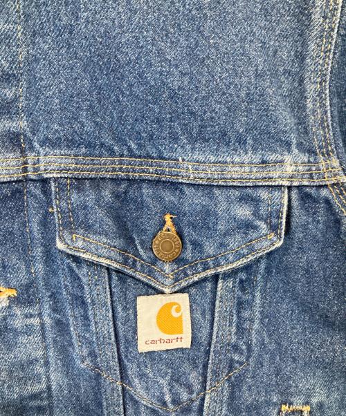 CarHartt（カーハート）CarHartt (カーハート) デニムジャケット　DENIM JACKET　EJU108 インディゴ サイズ:44の古着・服飾アイテム