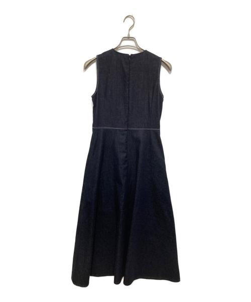 JAPAN DENIM（ジャパンデニム）JAPAN DENIM (ジャパンデニム) NO SLEEVE STITCH ONEPIECE　ノースリーブステッチワンピース インディゴ サイズ:1の古着・服飾アイテム