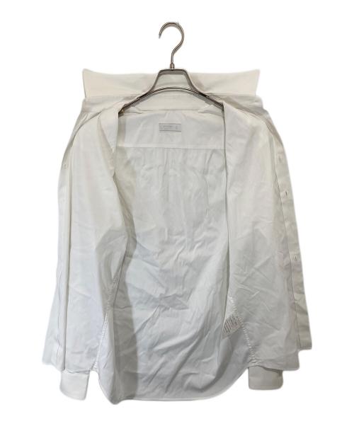 PRADA（プラダ）PRADA (プラダ) POPELINE STRETCH ワイシャツ　ポプリンストレッチ　ACU1 2007 1297 ホワイト サイズ:41/16の古着・服飾アイテム