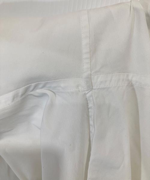 PRADA（プラダ）PRADA (プラダ) POPELINE STRETCH ワイシャツ　ポプリンストレッチ　ACU1 2007 1297 ホワイト サイズ:41/16の古着・服飾アイテム