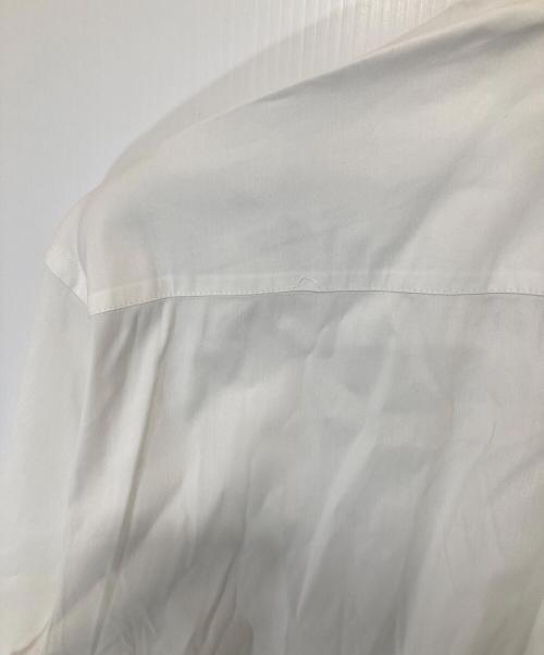 PRADA（プラダ）PRADA (プラダ) POPELINE STRETCH ワイシャツ　ポプリンストレッチ　ACU1 2007 1297 ホワイト サイズ:41/16の古着・服飾アイテム