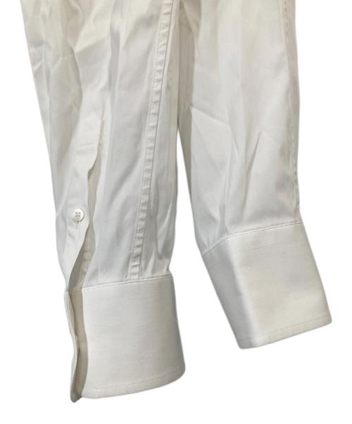 PRADA（プラダ）PRADA (プラダ) POPELINE STRETCH ワイシャツ　ポプリンストレッチ　ACU1 2007 1297 ホワイト サイズ:41/16の古着・服飾アイテム