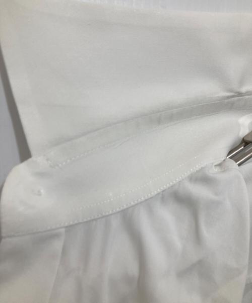 PRADA（プラダ）PRADA (プラダ) POPELINE STRETCH ワイシャツ　ポプリンストレッチ　UCM611 F62 ホワイト サイズ:42／161/2の古着・服飾アイテム