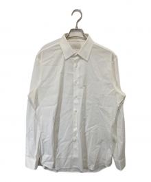 PRADA（プラダ）の古着「POPELINE STRETCH ワイシャツ　ポプリンストレッチ　UCM611 F62」｜ホワイト